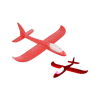 Hungarocell repülő világító pilótafülkével piros