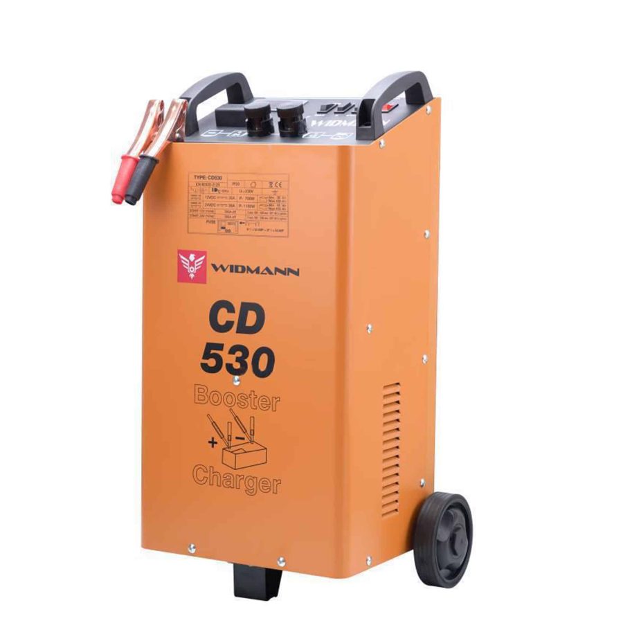 Widmann CD-530: 12V/24V akkumulátortöltő és bikázó