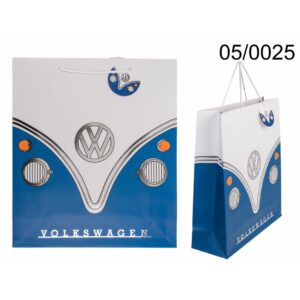 Ajándék táska VWT1 Bus kék 40×35 cm