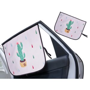 Mágneses függöny autós ablakfedél kaktusz