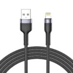 2.4A kábel 2M USB – Villám technika – Protect Ultraboost Black