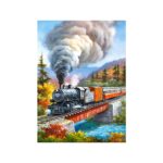 CASTORLAND Puzzle 200el. Vonatátjáró – Vonat