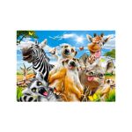 CASTORLAND Puzzle 260el. Afrikai Selfiey – Afrikai állatok