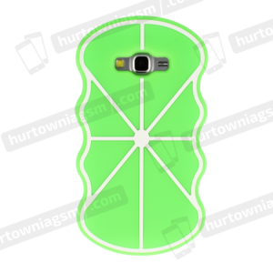 3D szilikon tok Samsung J1 J120 2016 Lime