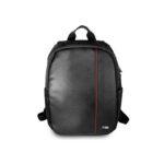 Backpack laptop 16 „BMW szénvörös csík (BMBPCO15CAPRBK) Fekete