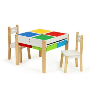 Fabútor gyerekeknek garnitúra asztal   2 szék