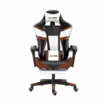 Herzberg HG-8082: Tri-Color Gaming és Irodai szék T-alakú akcentus kávéval