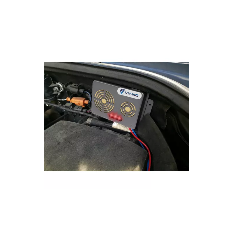 VIANO OS-04 Ultrahangos rágcsálóriasztó autóba mozgásérzékelő radarral, 12 / 7,5 / 3 cm, fekete