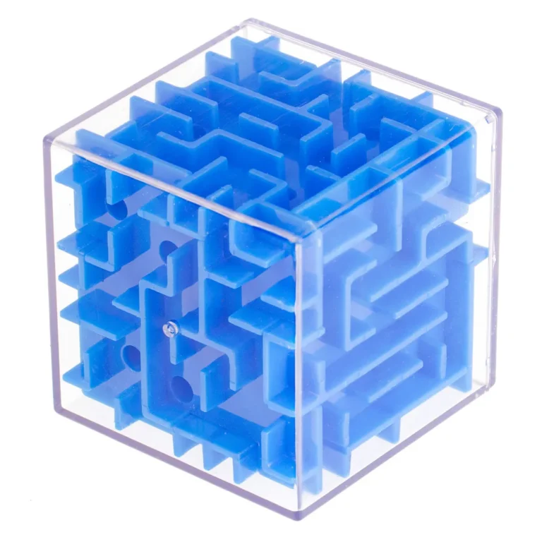3D kocka puzzle labirintus arcade játék