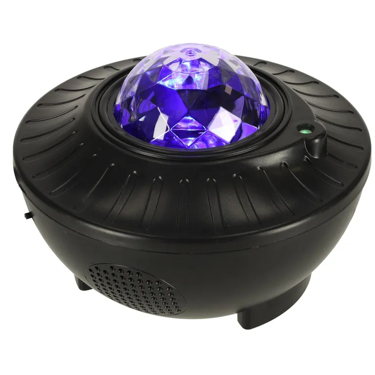 Star Projector LED Ball Night Light Bluetooth Távvezérlővel  - Varázslatos Éjszakai Hangulatteremtő, Bluetooth Kapcsolattal és Automatikus Kikapcsolóval