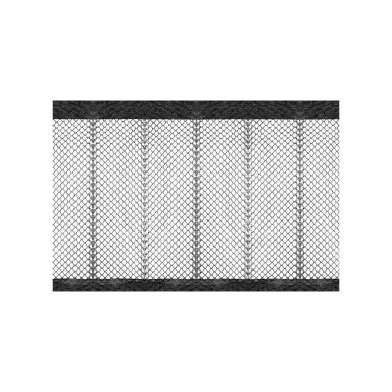 Mágneses szúnyogháló függöny ajtóra, univerzális, 220x100cm, fekete