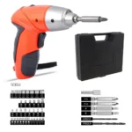 Akkumulátoros csavarhúzó készlet tokban 45 bites, USB