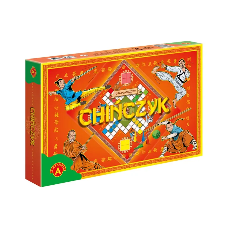 ALEXANDER Chinese Társasjáték – 2-4 Játékos, 19 Elem, Csomagméret: 29 x 19 x 4 cm