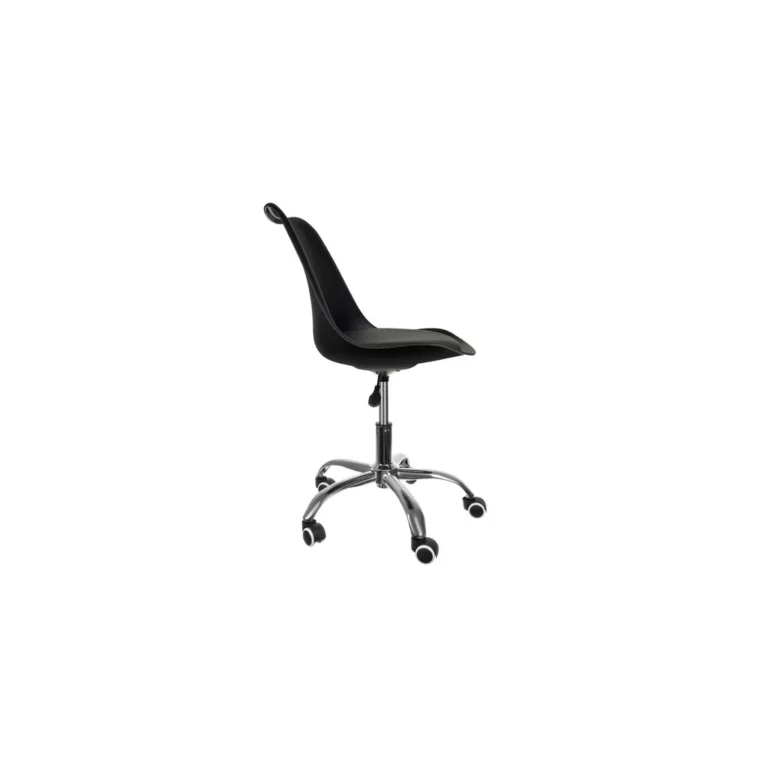 Állítható magasságú forgatható irodai szék, ülőpárna, fekete szín