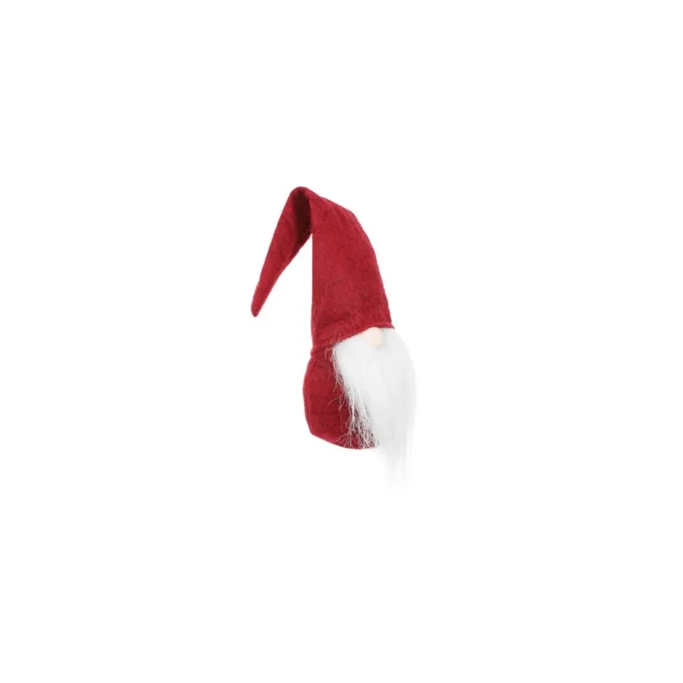 Karácsonyi manó, 30x8 cm, piros