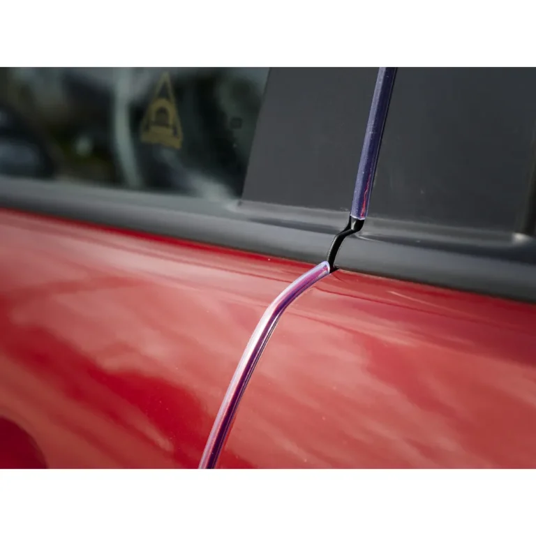 Autó ajtószegélyvédő profil, 5m átlátszó