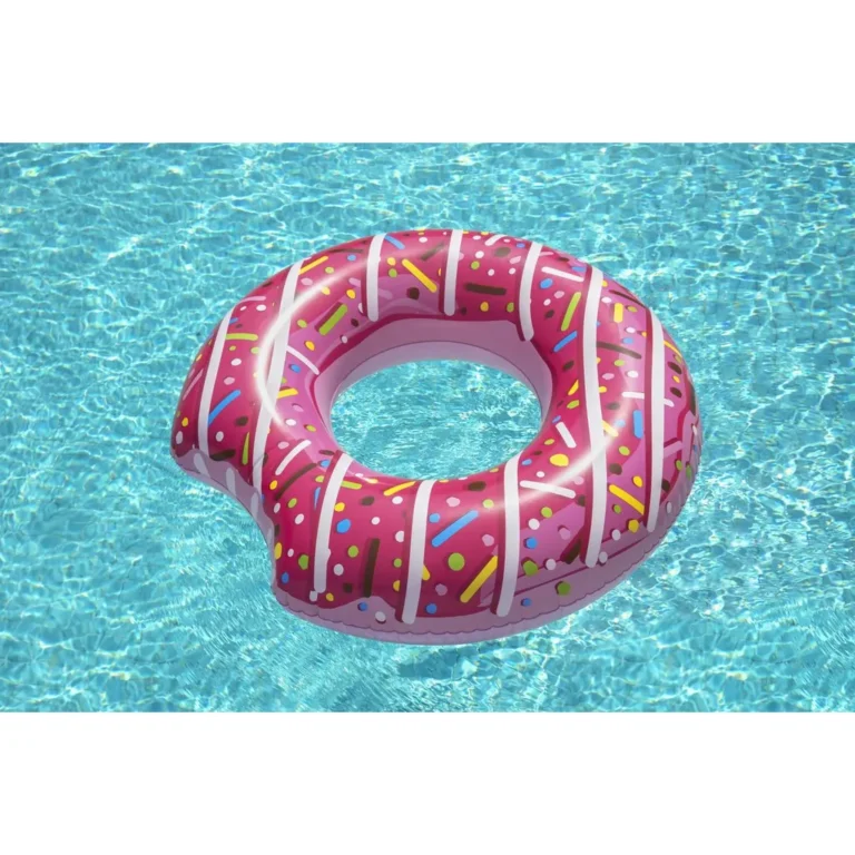 BESTWAY 36118 Donut 107cm rózsaszín úszó kerék