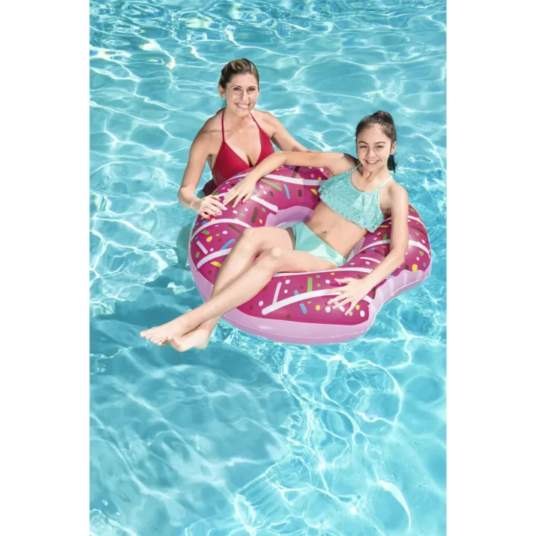 BESTWAY 36118 Donut 107cm rózsaszín úszó kerék