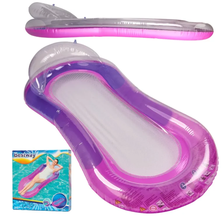 BESTWAY 43103 Hálós felfújható úszómatrac lila