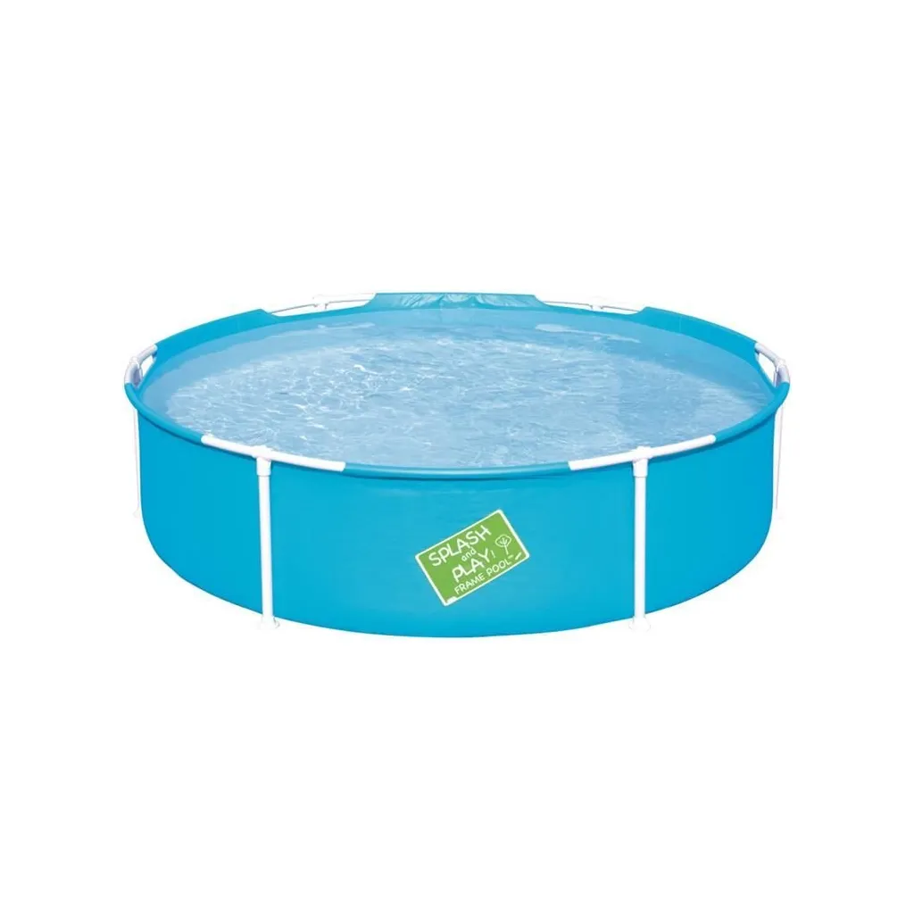 Bestway 56283 Steel Pro Frame Kerek merevfalú medence, 152 x 38 cm