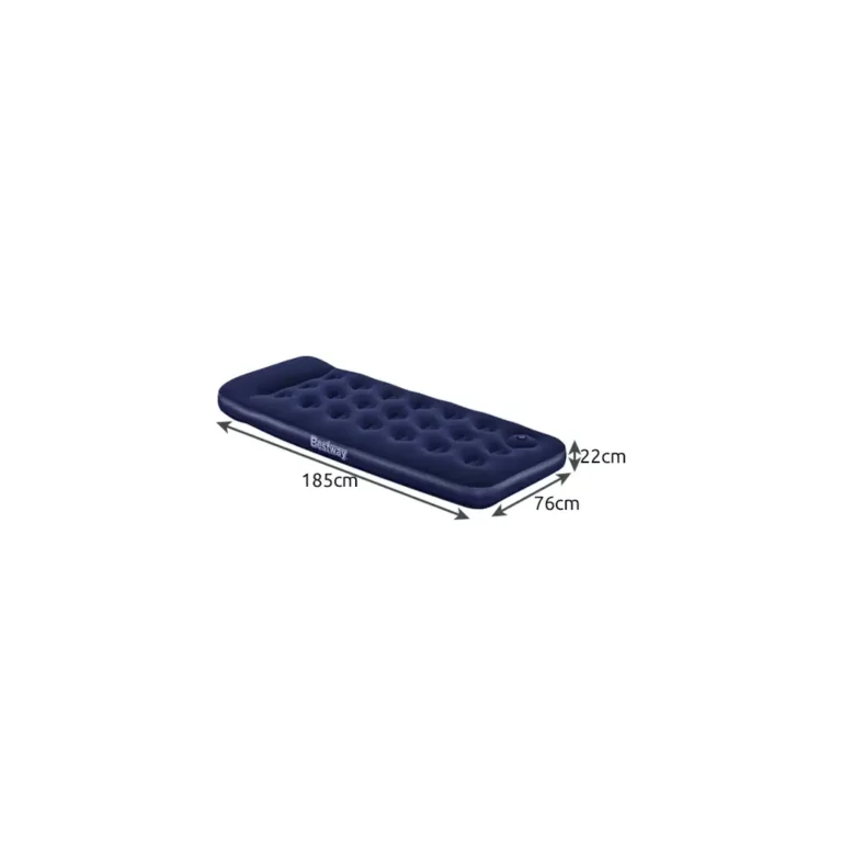 Bestway 67223 Felfújható matrac pumpával, kék, 185 x 76 x 28 cm