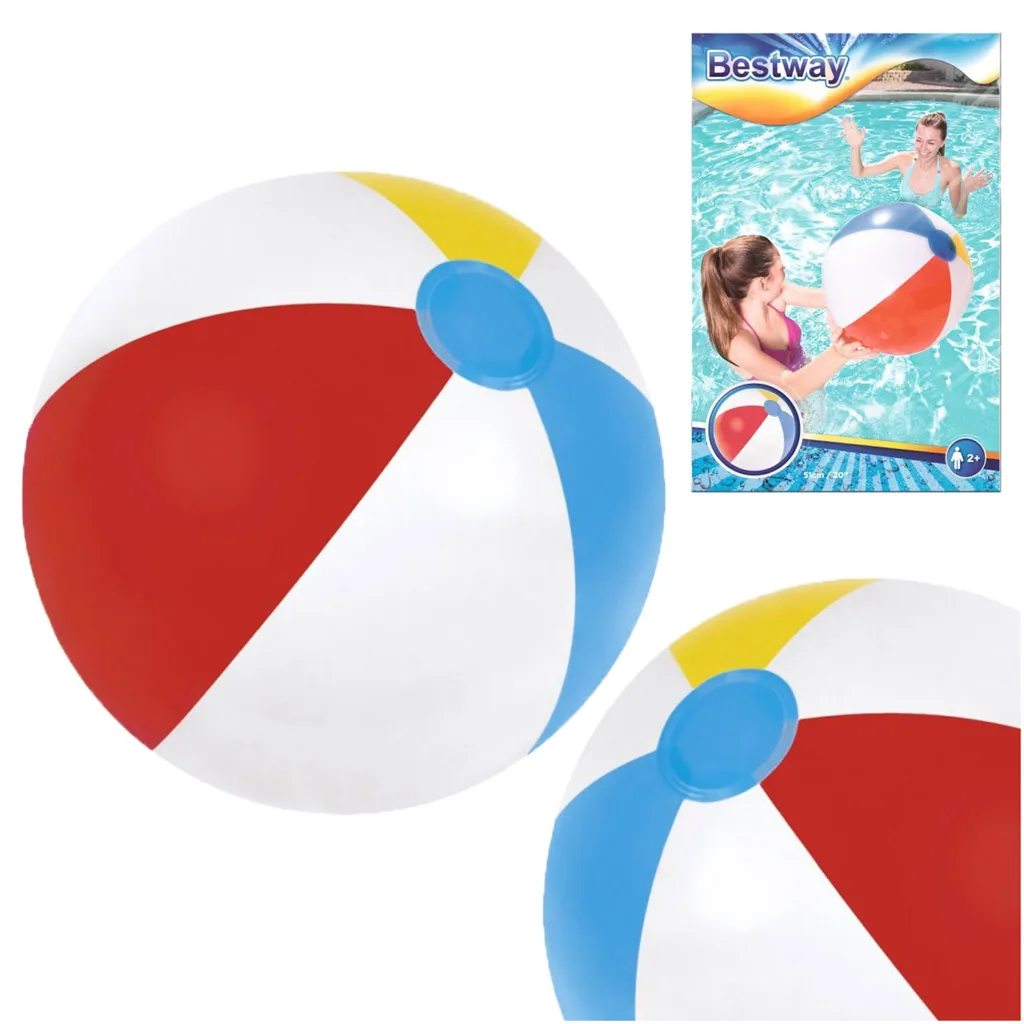 BESTWAY felfújható színes labda, 51cm