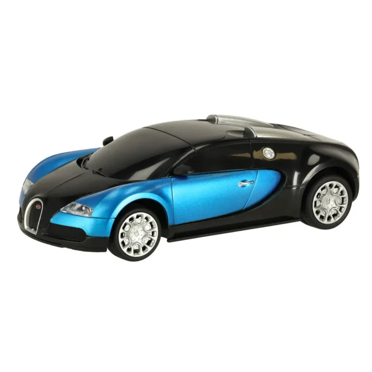 Bugatti Veyron RC távirányítós licenc autó, 1:24 kék