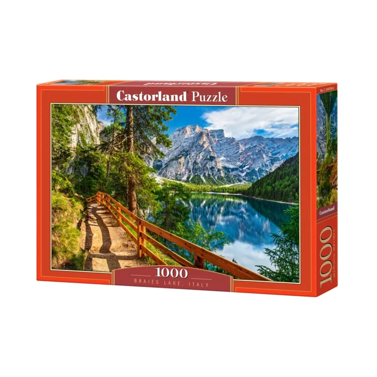 CASTORLAND 1000 db-os kirakó, Braies tó, Olaszország