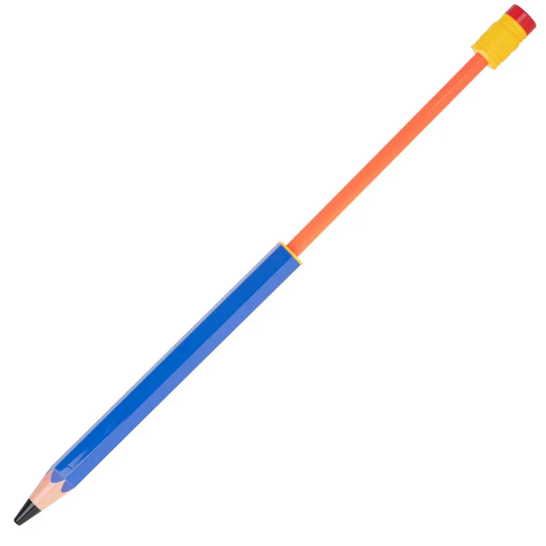 Ceruza alakú vízipisztoly, kék, 54 cm