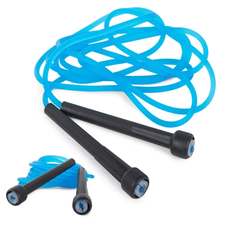 Állítható fitness ugrókötél, 280 cm, kék