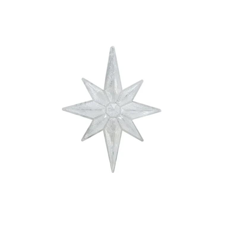 Csillag füzér, fényfüggöny 138 led-del, távirányítóval, 5 m, meleg fehér
