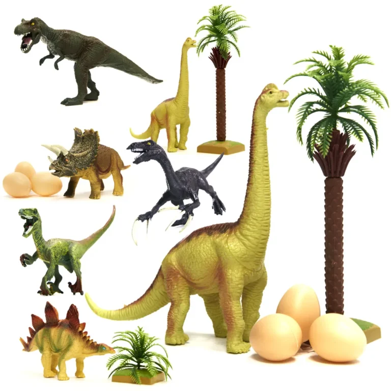 Dinoszaurusz figura szett, 14 db-os