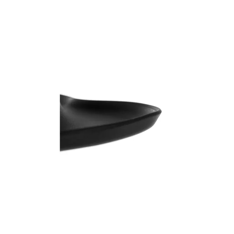 Kisállat etető-itató dupla tál alátéten, 46x25x4,5 cm króm színű és fekete