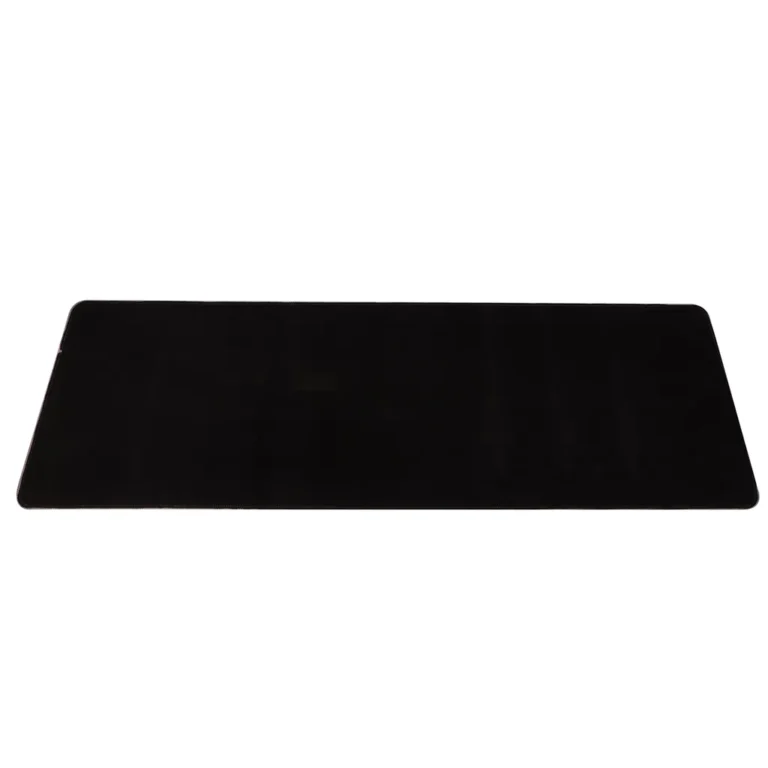 Egér- és billentyűzetpad, fekete, 80x30x0,2cm