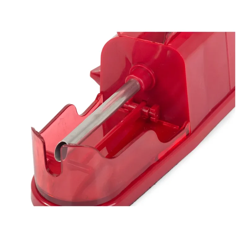 Elektromos cigaretta készítő 5 fokozatú töltöttségi szabályozással, 230 V, 19,5 cm x 6,5 cm x 6,5 cm, piros