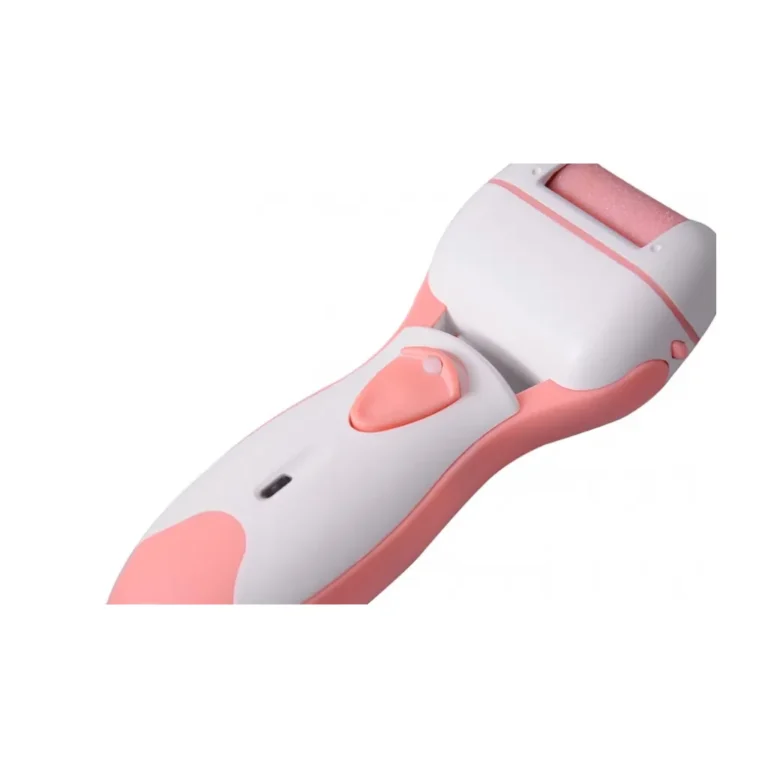 Elektromos Lábreszelő: Rózsaszín, Újratölthető Akkumulátorral és Cserélhető Fejjel