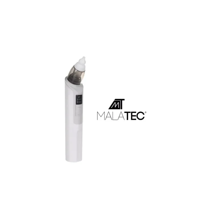 Malatec Elektromos orrszívó, USB-ről tölthető, 500 mAh, 17 x 3,5 cm, fehér-szürke