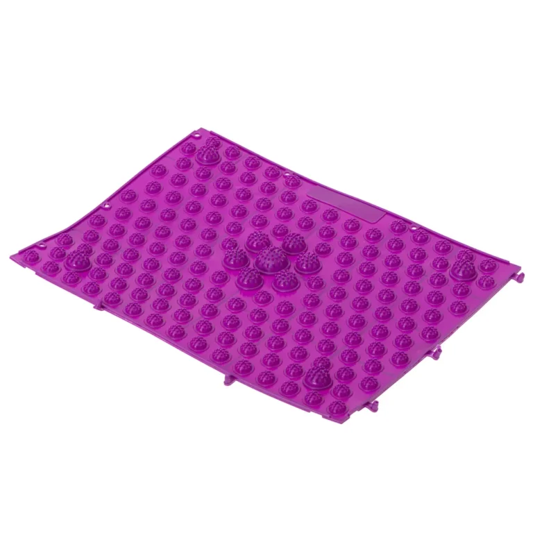 Érzéki masszázs korrekciós szőnyeg lila