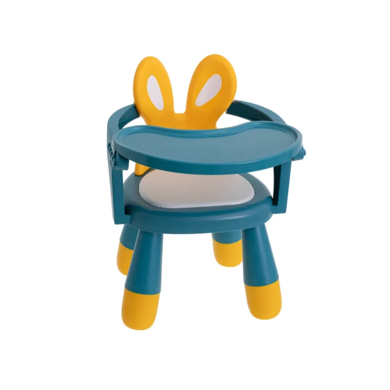 Etető- és játszóasztal/szék, sárga-kék