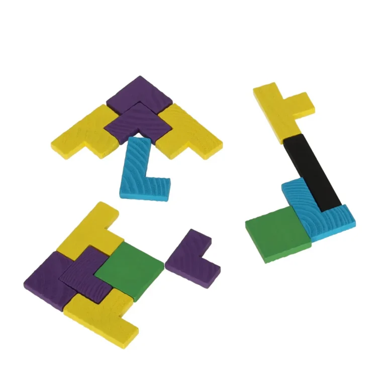 Fa puzzle tetris blokkok 40el.