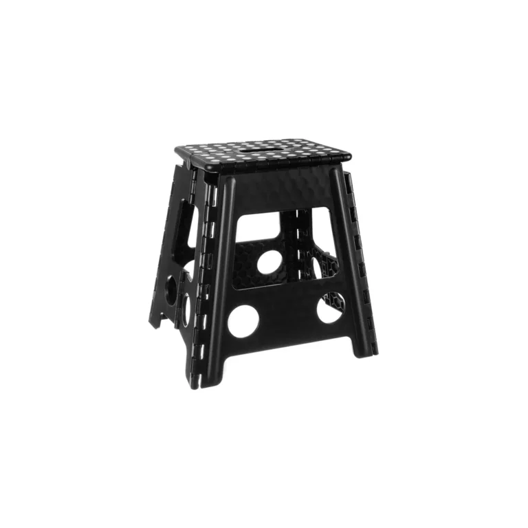 Fekete-fehér összecsukható szék 39 cm