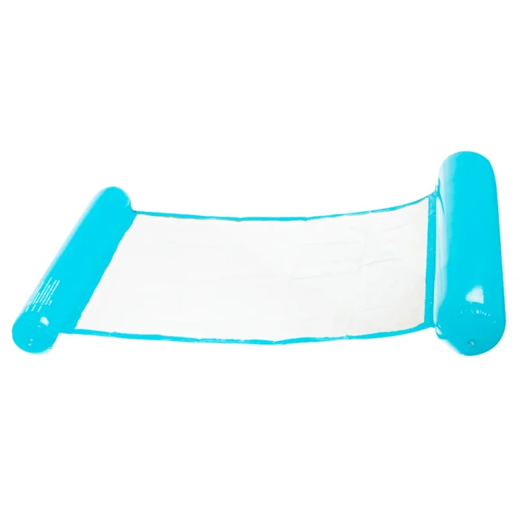 Felfújható matrac úszó szék kék víz függőágy