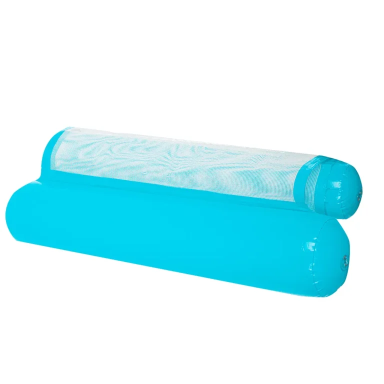 Felfújható matrac úszó szék kék víz függőágy