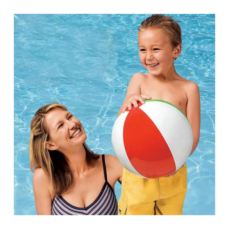 INTEX 59020 felfújható színes strandlabda, 51 cm - Image 4