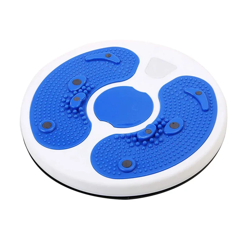 Rotary twister kötelekkel izomerősítő edzésekhez, 28 cm, kék
