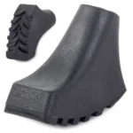 Nordic sétabot csúszásmentes védősapka, fekete, 1 DB, 5,5 x 4,5 x 2,5 cm