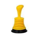 Genius Ideas mini lefolyótisztító duguláselhárító pumpa, 11,5 x 18 cm, fekete-sárga