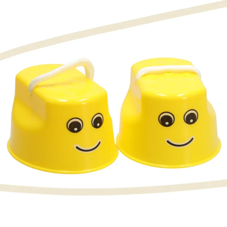Gólyalábak gyerekeknek egyensúlyi klumpák 2db sárga