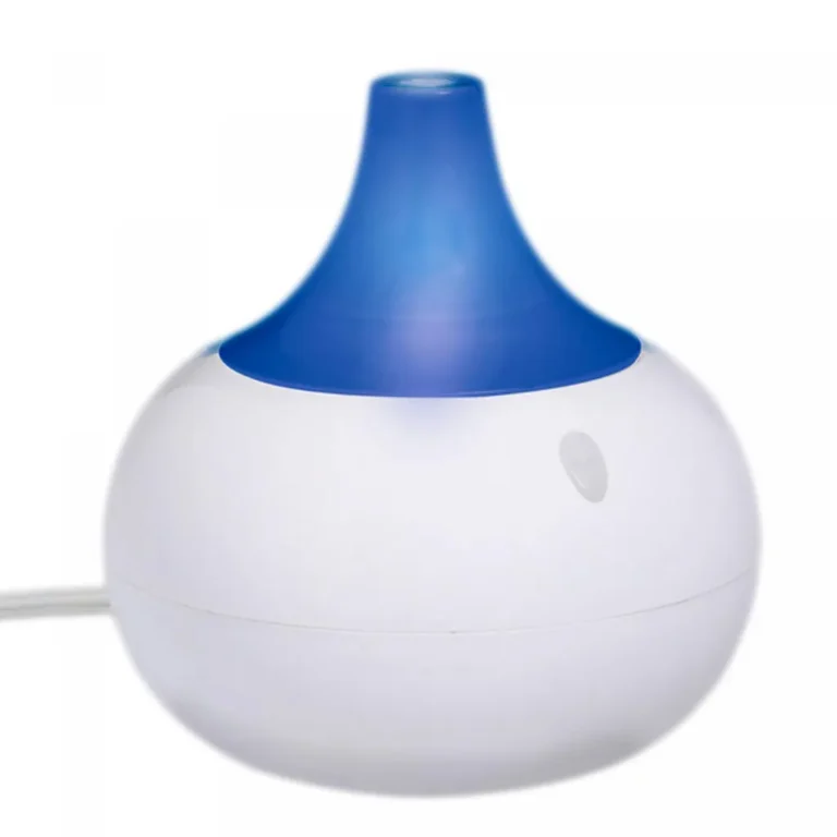 Grundig USB-s aromadiffúzor LED fénnyel, 16 x 18 x 18 cm, kék-fehér