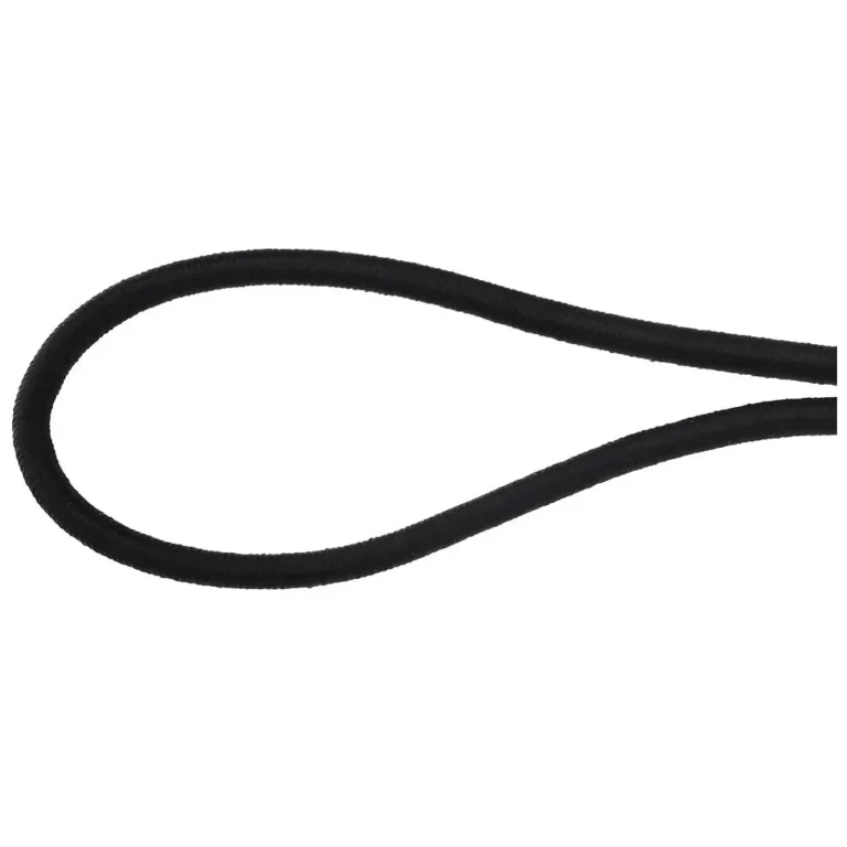 Ponyva/napvitorla-rögzívő gumi, fekete, 14x2 cm